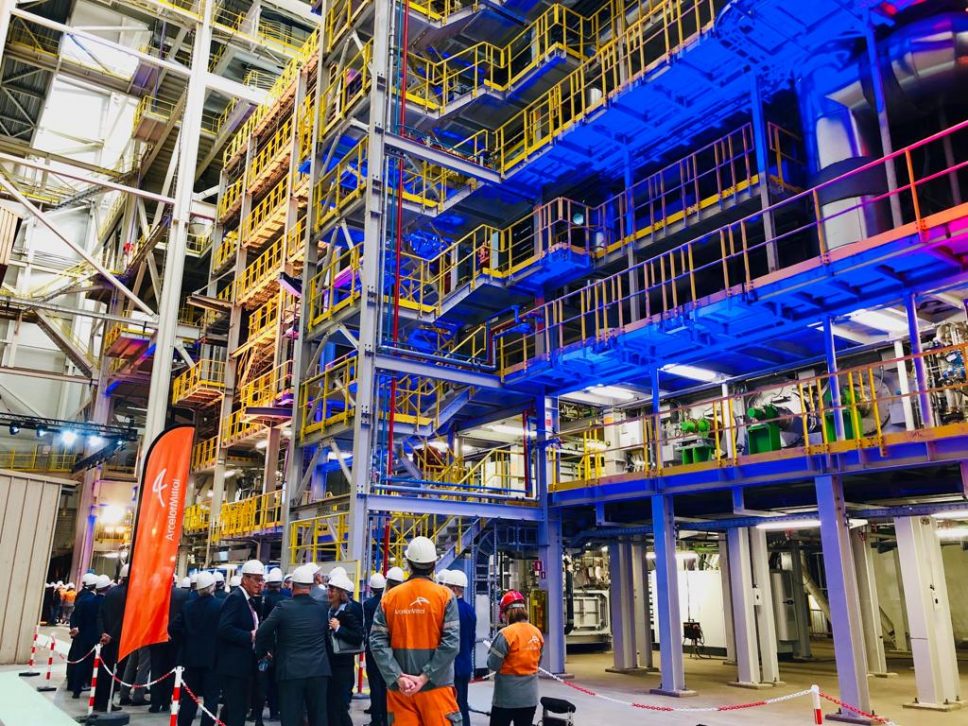 Inauguration Of Fortiform Furnace At ArcelorMittal Gent