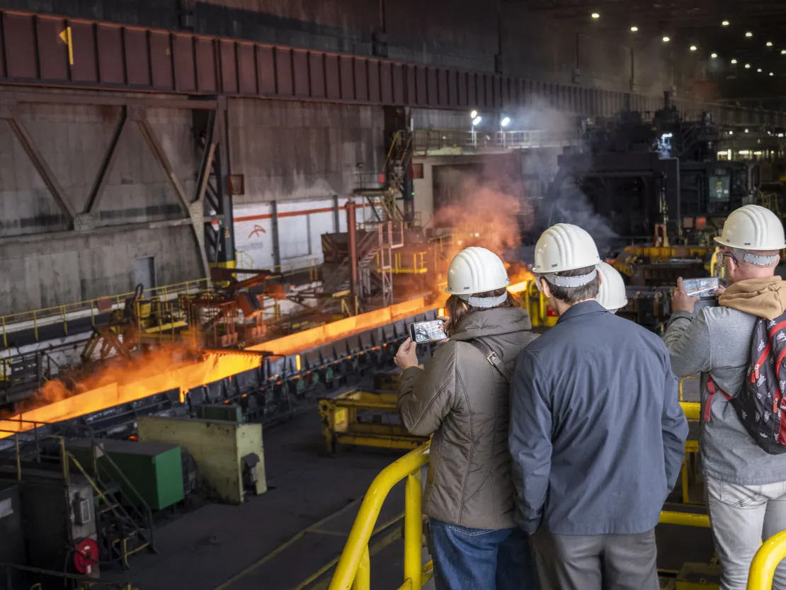 Open Bedrijvendag warmwalserij