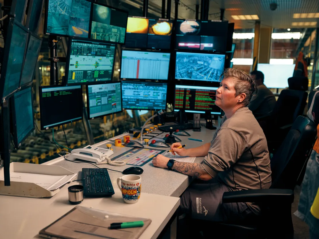 Ingeborg cabin hot strip mill