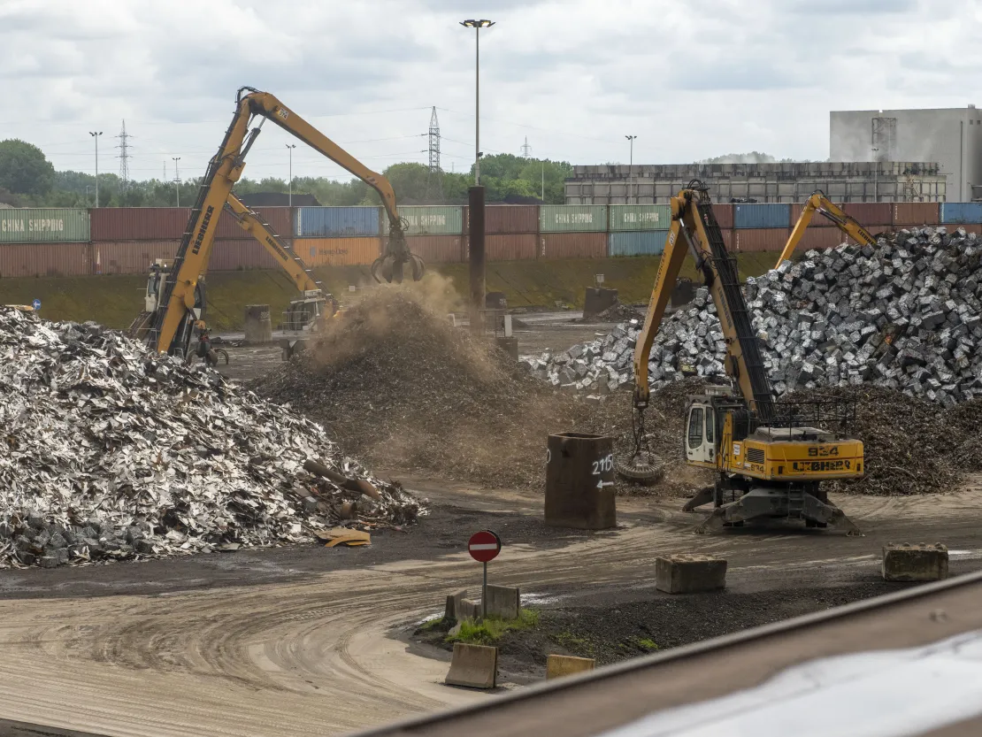 recyclage staal schroot