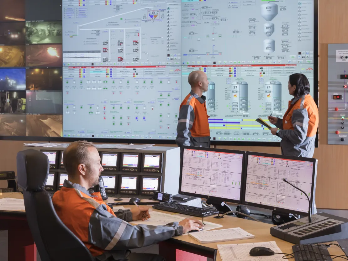 Production control room