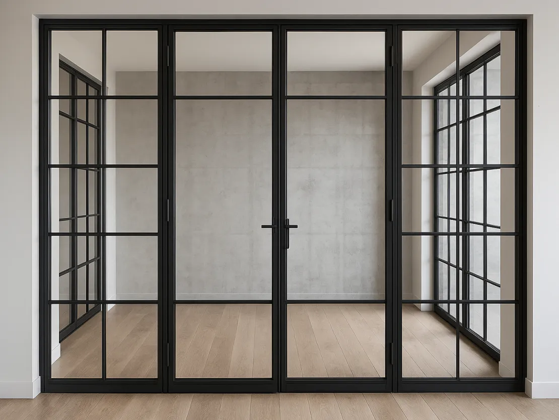 design steel window and door