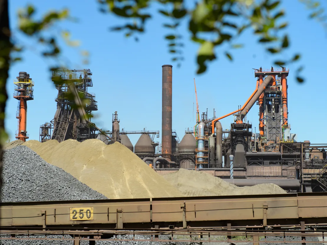 Blast furnaces A and B