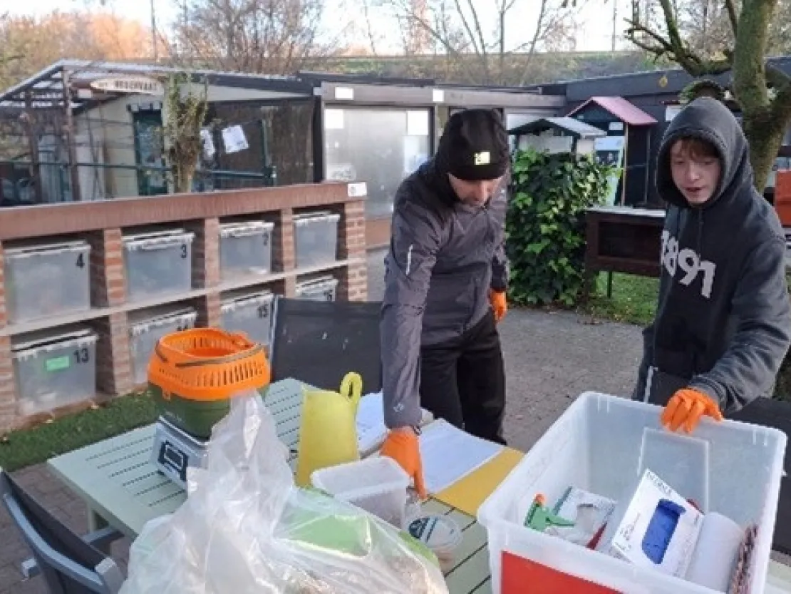 Vogelopvangcentrum Merelbeke vrijwilligers