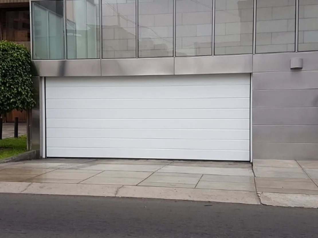 steel garage door