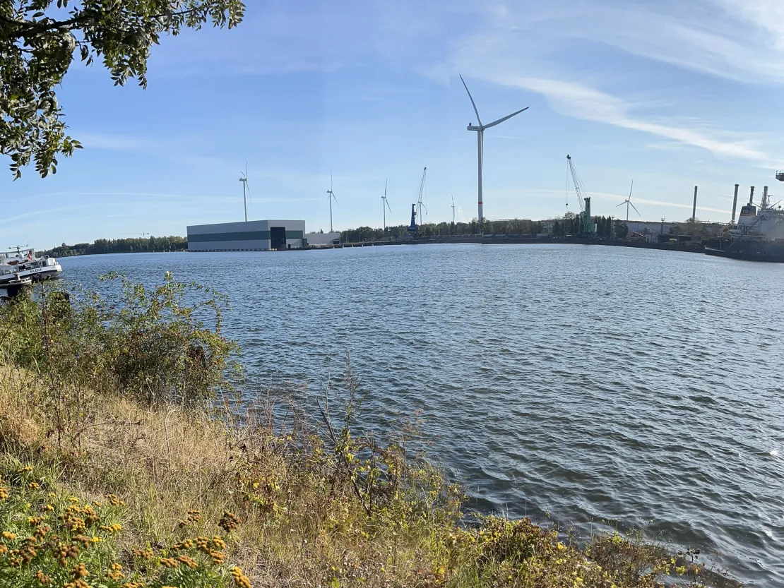 ArcelorMittal Gent buren zicht kanaal buren