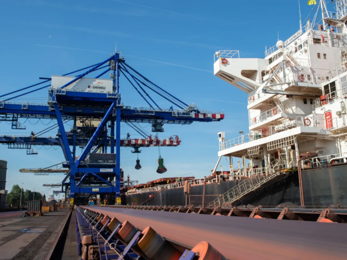 dust control at the port of Ghent