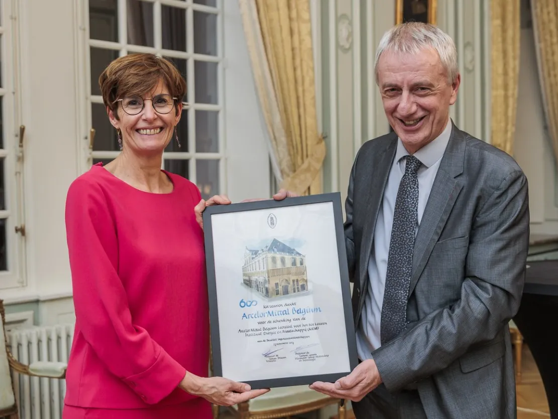 nieuwe leerstoel KUL ArcelorMittal