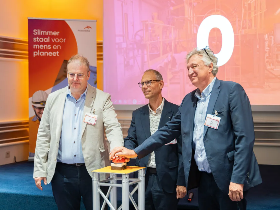 inauguratie TRT Top Gas Recovery Turbine Gent