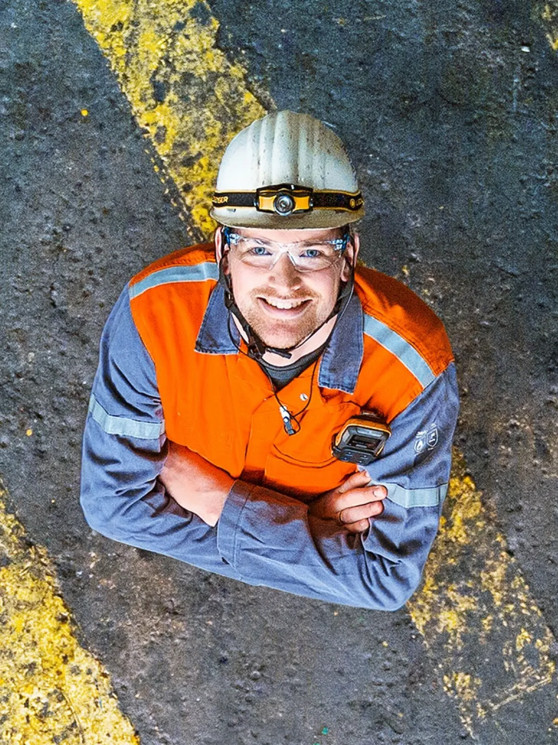 Armando werkt als proces technieker
