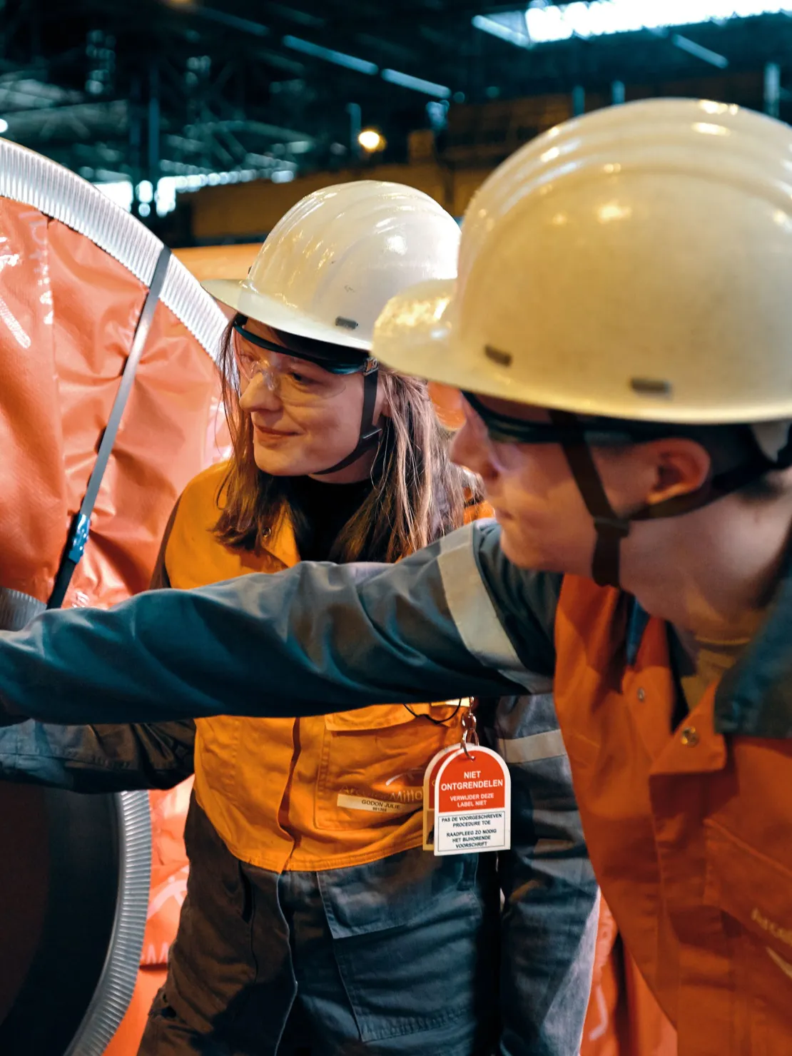 Student receives explanation