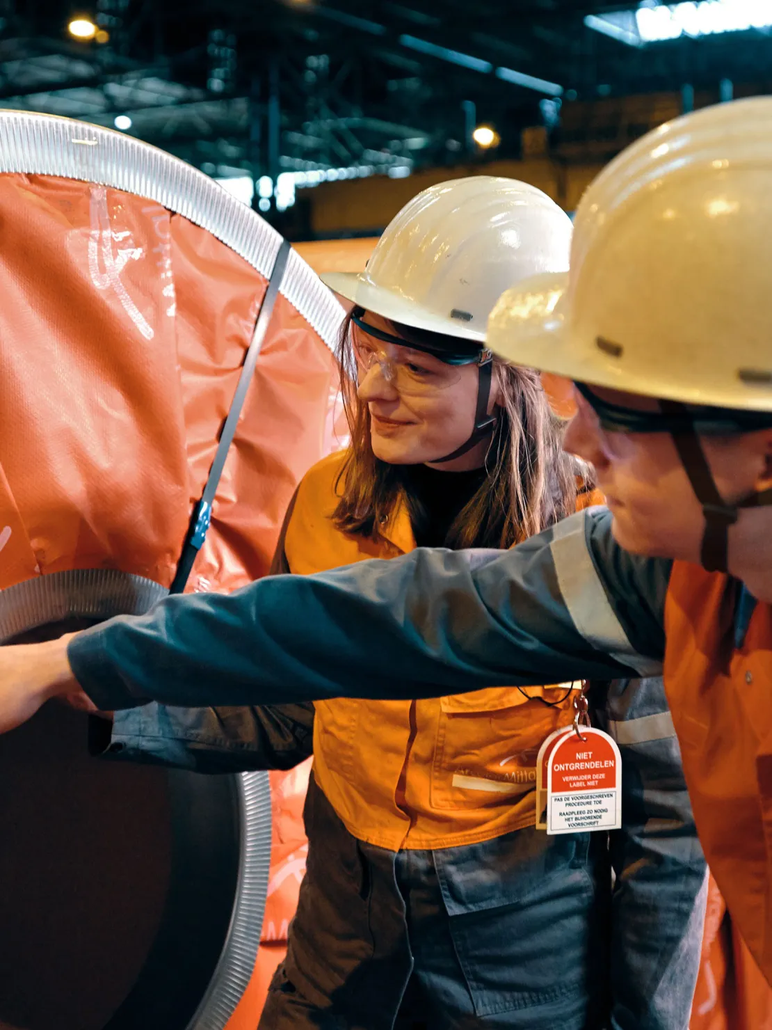 Student receives explanation about role