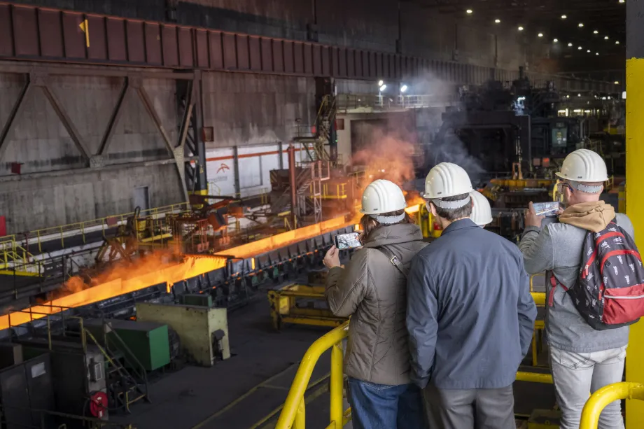 Open Bedrijvendag warmwalserij
